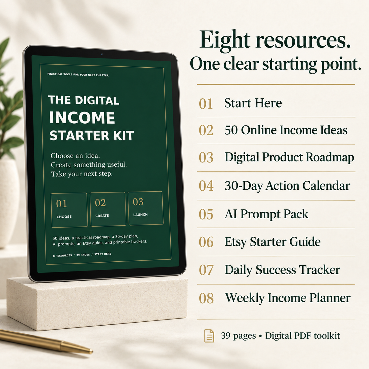 The Digital Income Starter Kit