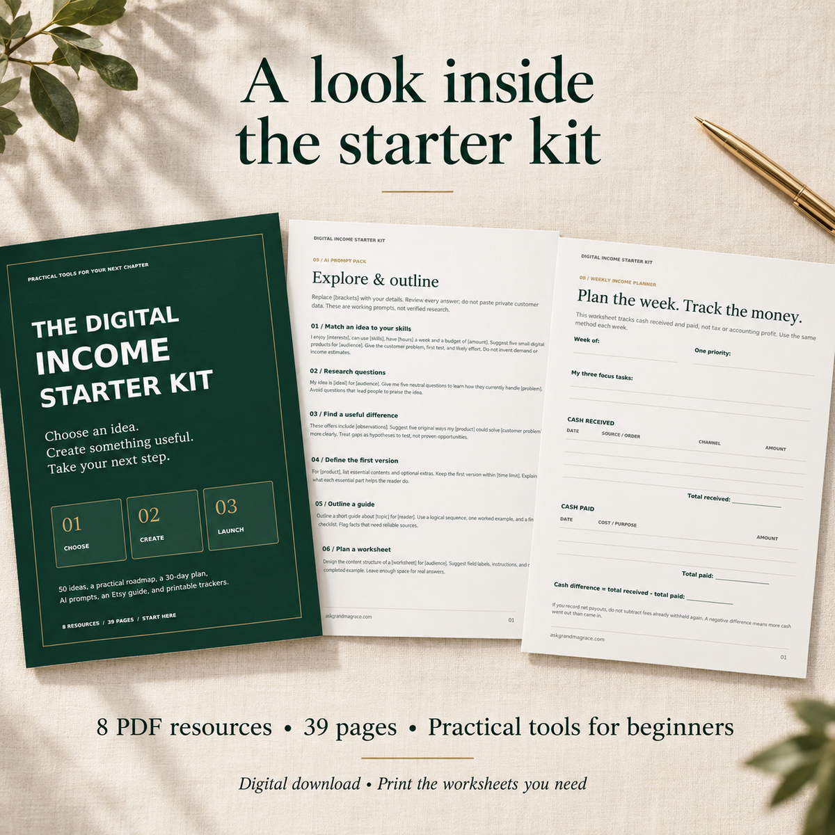 The Digital Income Starter Kit